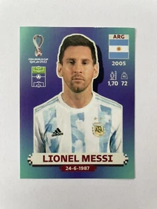 Lionel Messi Sticker Panini World Cup Qatar 2022 #ARG 20 - Imagen 1 de 2