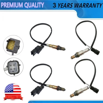 Sensor de O2 arriba+abajo 234-5061 234-4380 para Infiniti FX35 M35 V6 2007-2008 4,5 L 4 piezas Foto 1 de 4