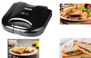 Tostapane Piastra per Toast Sandwich 850W Rivestimento antiaderente Tostiera - Foto 1 di 15