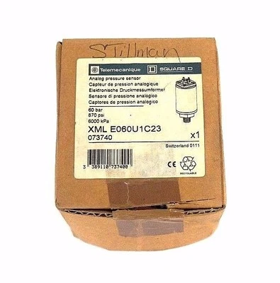NIB TELEMECANIQUE XML E060U1C23 ANALOG PRESSURE SENSOR 073740, XMLE060U1C23 - Image 1 of 3