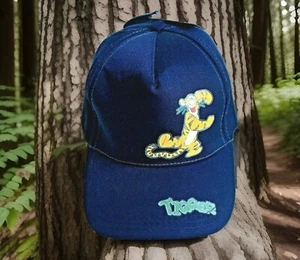 Disney Tigger Tiger Navy Cap New Unisex Kids Size 6 to 8yrs Stretch Back Hat - Picture 1 of 10
