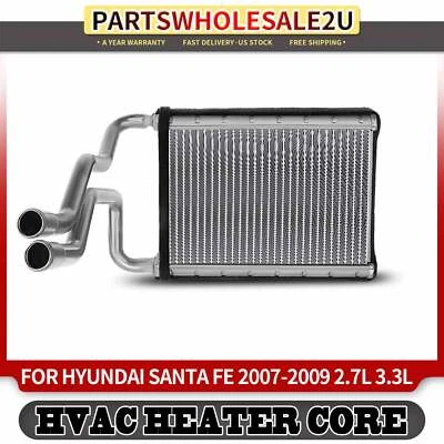 Nuevo núcleo de calefacción de climatización para Hyundai Santa Fe 2007-2009 V6 2,7 L V6 3,3 L aluminio SUV Foto 1 de 4