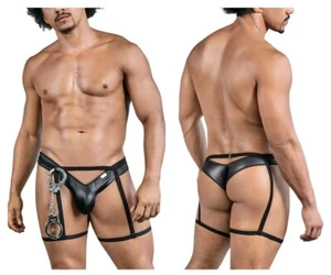 Mens Thong Outfit CandyMan 99835 Police Outfit New Mens Underwear - Picture 1 of 8