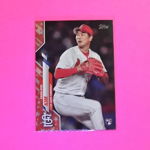 2020 Topps Series 2 Base Independence Day Kwang-Hyun Kim #d/76 Cardinals Rookie - Picture 1 of 1
