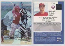 2002 Bowman's Best Auto Michael Floyd #127 Rookie Auto RC