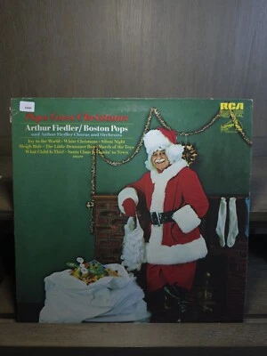 Pops Goes Christmas (Vinyl, 1972) RCA Red Seal LSC-3324 NM LP Record Album Foto 1 de 4