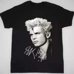 Billy Idol Signature Music Gift for Fan Black All Size S-5XL T Shirt cg509 - Picture 1 of 3
