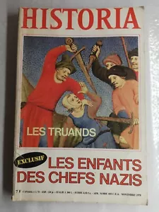 N3 Historia N 384 November 1978 Exclusive All Children Chefs Nazis, the Mobsters - Picture 1 of 3
