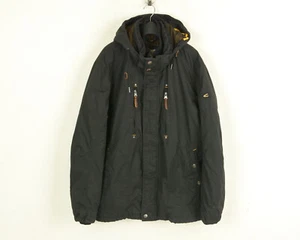 Camel Active Mens 2XL Windproof Water Repellent Jacket Coat Hooded Black - Picture 1 of 8