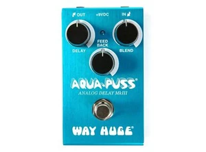 JIM DUNLOP Smalls Series Aqua Puss Analog Chorus Guitar Effect Pedal WM71 - Picture 1 of 7