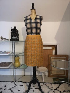 PAUL SMITH NAVY BLUE CHECKED TANK TOP - Picture 1 of 15