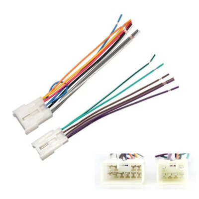 For 1989-2009 Toyota 4Runner Corolla Car Radio Head Unit Install Wire Harness - Image 1 of 4
