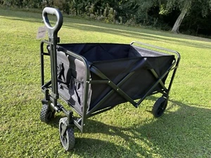 Large Heavy Duty Foldable Trolley Cart Festival Beach Camping Garden Pets Care - Picture 1 of 15