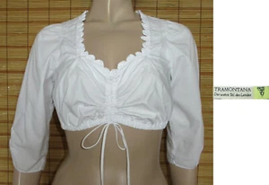 WEISSE DIRNDLBLUSE - TRACHTENBLUSE - COTTON/POL. - TRAMONTANA - GR. 34 - Bild 1 von 1