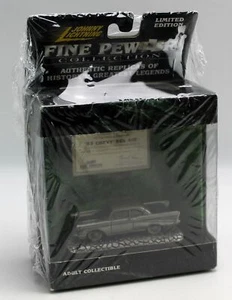 Johnny Lightning Fine Pewter Collection 1:64 1957 Chevy Bel Air Limited Edition - Picture 1 of 2