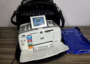 HP Photosmart 385 GoGo Digital Photo Inkjet Printer Q6387AL WORKS! - Photo 1/13