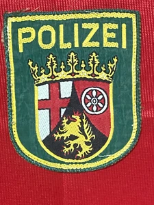 Toppa POLIZIA TEDESCA = RHEINLAND - PFALZ ( Renania-palatinato) - Foto 1 di 1