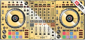 Pioneer DDJ-SZ2 Skin SPIEGEL GOLD - Bild 1 von 1