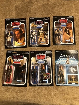 STAR WARS Vintage Collection Lot of 6 Jedi VC31, VC38, VC49, VC85, VC92, EP1 01 - Image 1 of 4