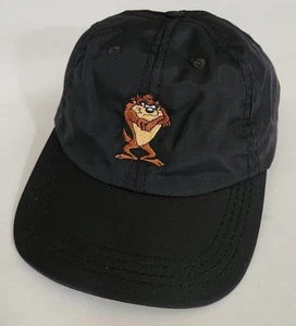 1996 Tazmanian Devil Warner Bros Studio Store schwarze Baseballkappe hergestellt in den USA - Bild 1 von 4