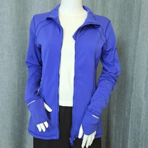 Joia NYC Performance Wear Purplish Blue Full Zip Jacket Activewear Women’s S - Bild 1 von 12