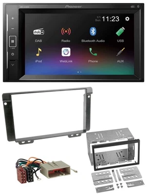 Pioneer DAB MP3 2DIN Bluetooth USB Autoradio für Land Rover Freelander 2004-2006 - Bild 1 von 4