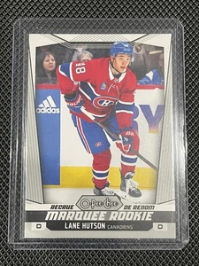 Tarjeta RC #549 Lane Hutson - 2024-25 O-Pee-Chee OPC Marquee Rookies SP - Canadiens - Imagen 1 de 2