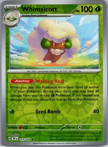 Whimsicott, SV05: Temporal Forces, 015/162, Rare - Picture 1 of 2