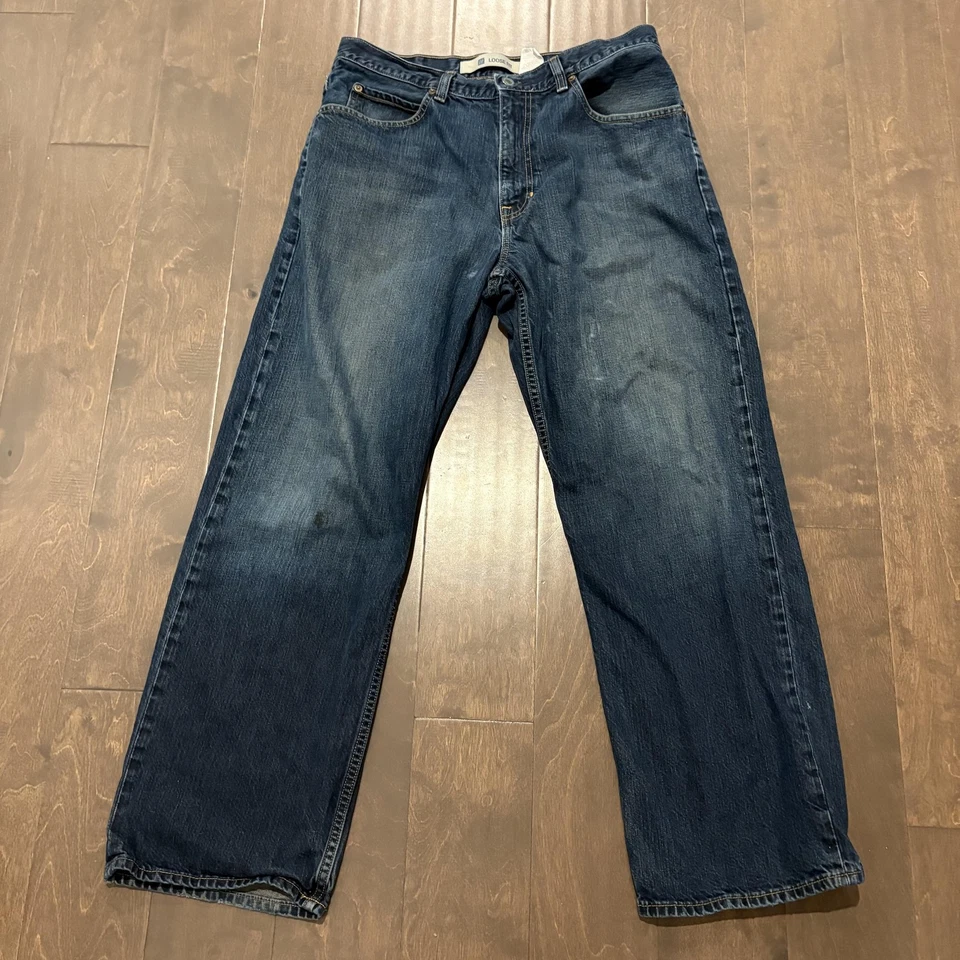 Jeans holgados GAP de colección años 90 34x29 (Tag34x30) 1969 Denim México 100 % algodón Foto 1 de 4