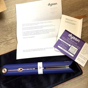 Generalüberholter Dyson Corrale Kabelloser Haarglätter Vinca Blau/Rose - Bild 1 von 9
