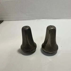 Salt And Pepper Shakers, Made In China, Heavy Silver Vintage - Picture 1 of 7