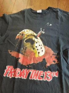 90s Movie Friday the 13th Jason Horror T-Shirt Vintage - Picture 1 of 5