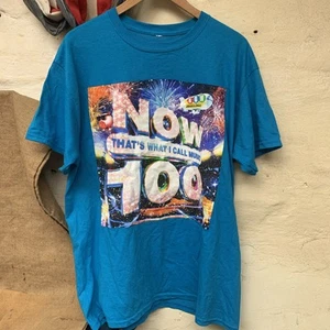 Selten zu kaufen: Now That's What I Call Music 100 Promo Staff T-Shirt (HMV) - Bild 1 von 3