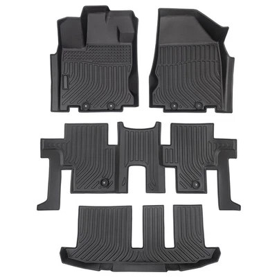 Floor Mats Cargo Liner For 2014-2020 Nissan Pathfinder Infiniti QX60 All Weather Foto 1 de 4
