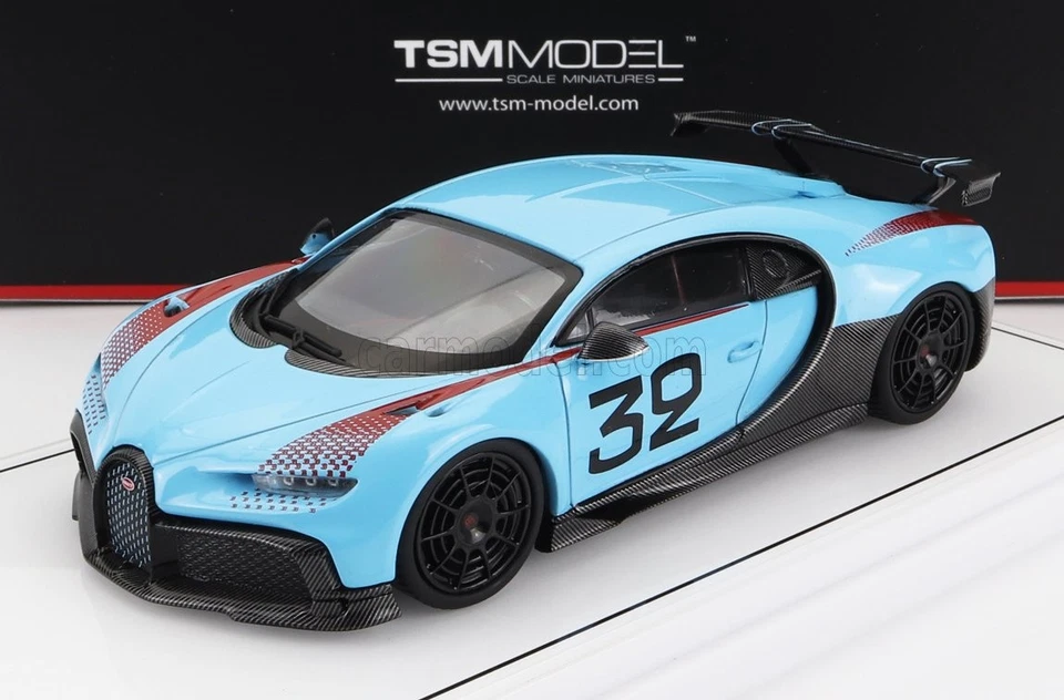 1/43 TRUESCALE - BUGATTI - CHIRON PUR SPORT N 32 GP 2020 TSM430604D - Immagine 1 di 1