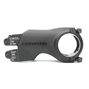 Cannondale C1 Conceal Stem 70mm x -6 Degree Stem Black CP2103U1070 - Picture 1 of 6