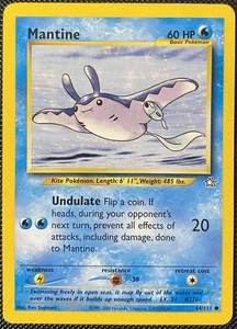 Mantine 64/111 Neo Genesis Regular (See Photos) Pokémon Card - Picture 1 of 4