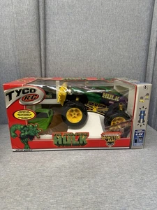 2002 MARVEL INCREDIBLE HULK TYCO RC MONSTER JAM TRUCK MATTEL WHEELS - Picture 1 of 9