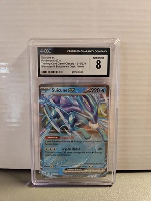 Suicune ex 010/034 Trading Card Game Classic Holo - Image 1 of 2