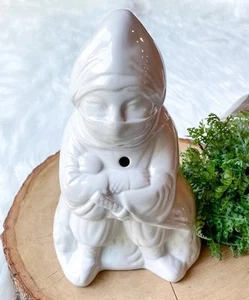 VTG Samurai Ninja Ceramic Tiki Cocktail Drink Mug White Benihana Style Figurine - Picture 1 of 4
