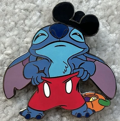 Disney Auctions Stitch in Mickey Costume Pin Halloween LE 1000 READ REPAIRED - Image 1 of 3