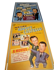 The Best of Bud Abbott and Lou Costello Collection DVD Lot Volume 1 & 3 - Imagen 1 de 1