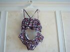 Nwt Janie And Jack  Liberty Queue For The Zoo 2 Piece Swimsuit 10