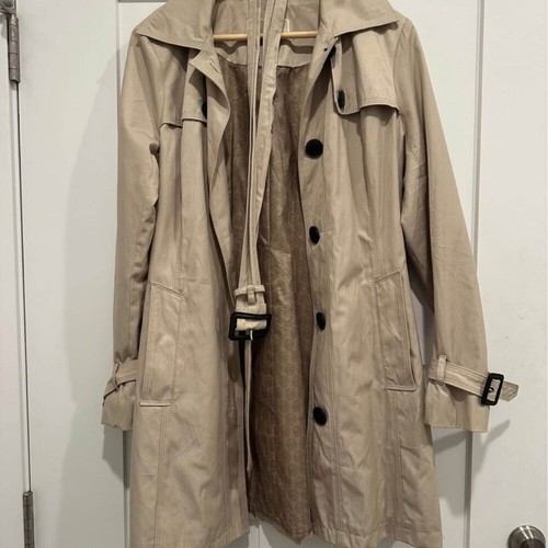 Michael Kors trench beige con cintura