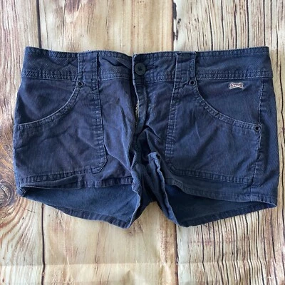 VTG 90s Le Tigre Shorts Blue Womens Juniors 5 Y2K Preppy Grunge 2000s Logo - Image 1 of 4