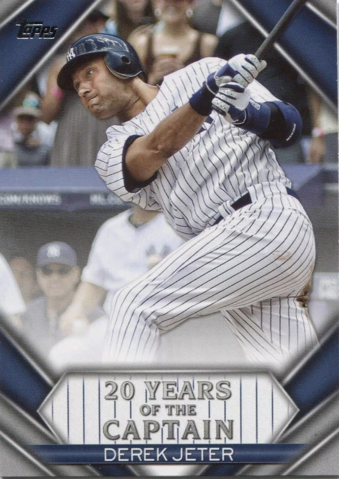 2020 Topps Update DEREK JETER 20 Years of the Captain - NEW YORK YANKEES- YOC-11 - Image 1 of 1