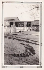 c. 1930's/1940's ABSTRACT FOLK PHOTO Shadow of Socks on Line - Picture 1 of 1