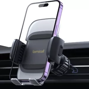 Lamicall Car Vent Phone Holder 2024 Quick Release Car Phone Mount CV09 - Picture 1 of 3