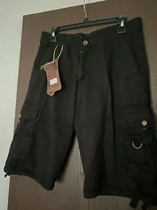 **NEU** Herren Cargo Shorts schwarz Größe 32, XS  - Bild 1 von 3