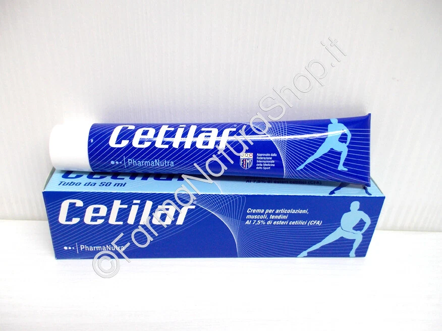 CETILAR® Crema per articolazioni, muscoli, tendini. tubo 50 ml